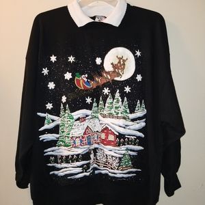 Plus size 24 vtg nutcracker Christmas sweatshirt